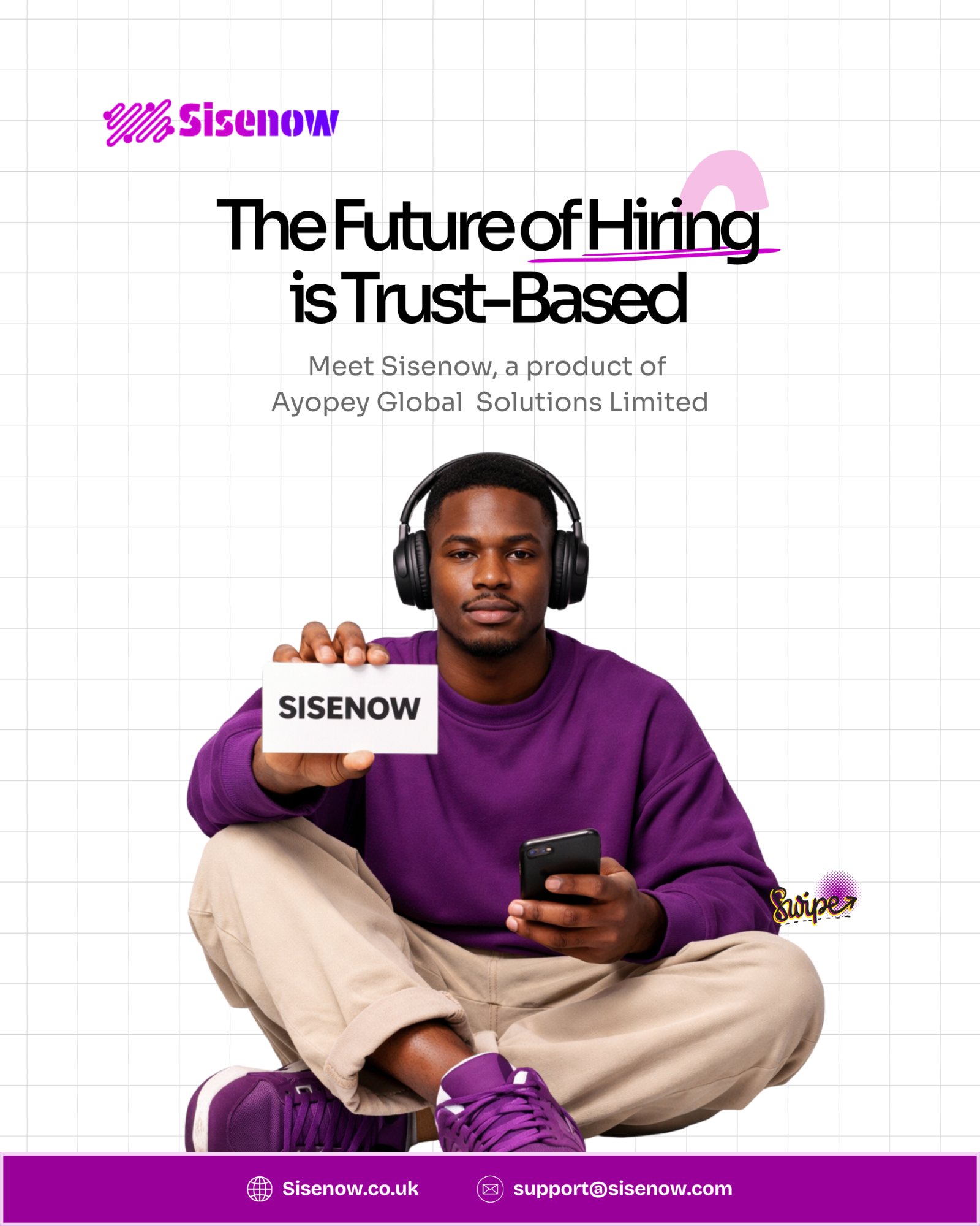 Sisenow Social Media Design
